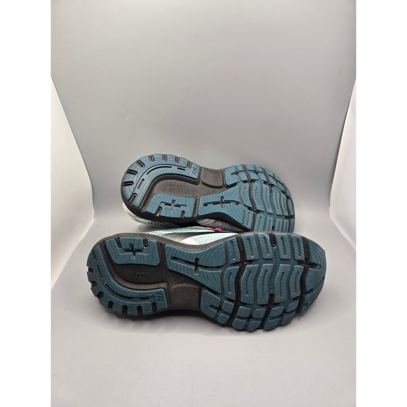 Brooks Ghost 14 Women's Running Shoes Size‎ 7 Teal Pink Running Walking Training - Picture 9 of 9